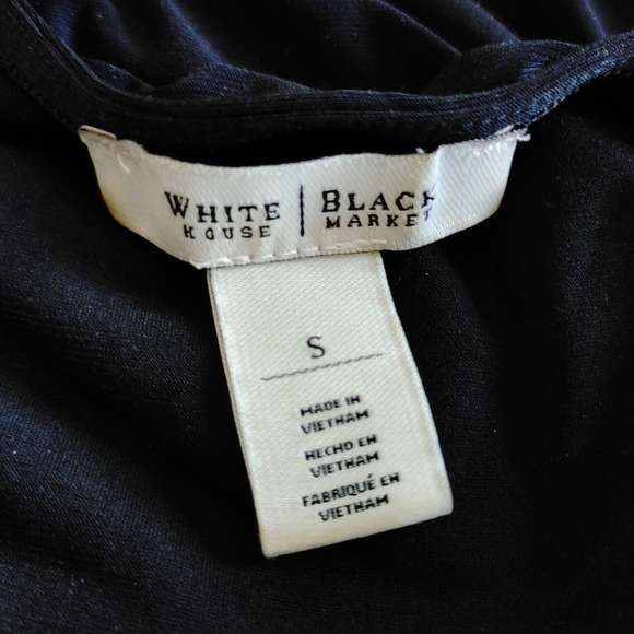 White House Black Market Side Ruched Dress - Picture 4 of 5